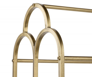 Kingsley Towel Rack Antique Gold