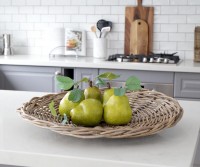 Sutcliffe Wide Rattan Fruit Bowl