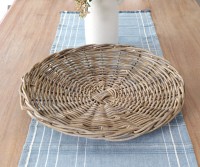 Sutcliffe Wide Rattan Fruit Bowl