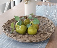 Sutcliffe Wide Rattan Fruit Bowl