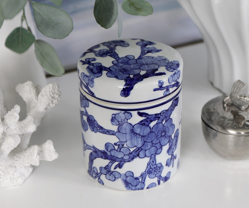 Carlina Cherry Blossom Ginger Jar