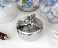 Lorenzo Silver Bee Trinket Box