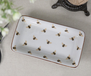 Jardin Gold Bees Trinket Dish