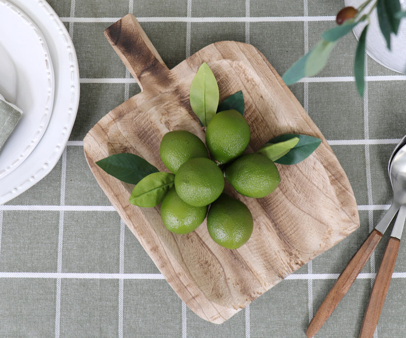 Large Wooden Paddle Dish