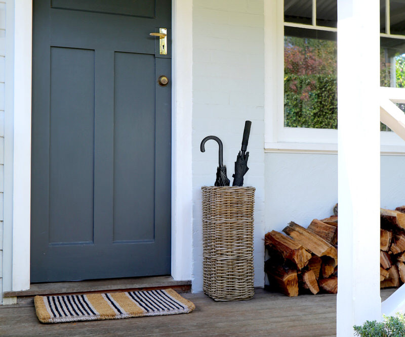 Paddington Rattan Umbrella Holder - Square