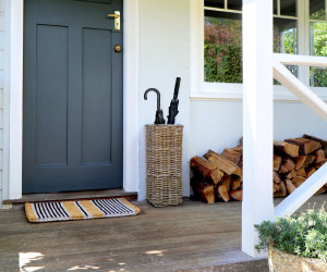Paddington Rattan Umbrella Holder - Square