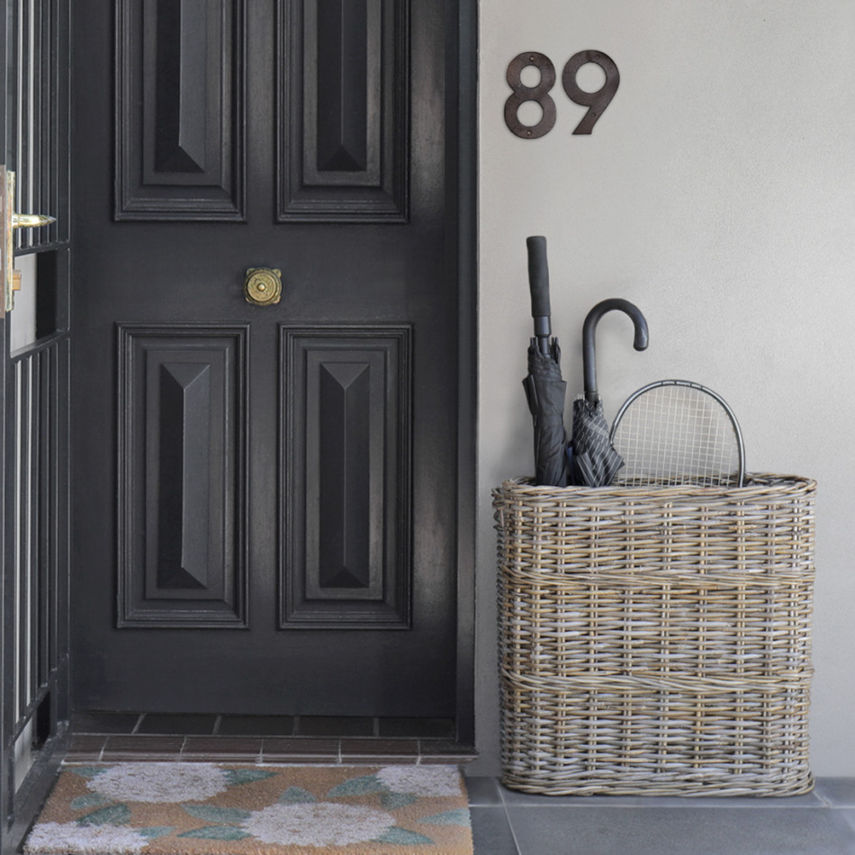 Holland Park Rattan Umbrella Holder, a functional household accessory for display or organisation