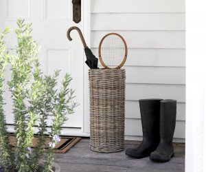Wimbledon Rattan Umbrella Holder