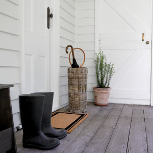 Wimbledon Rattan Umbrella Holder, designed to add practical storage or display space to the home