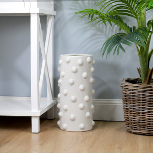 Pomona Ceramic Umbrella Stand, a functional fitting for displaying, holding or organising household items