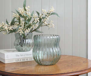 Large Cleo Bell Green Vase