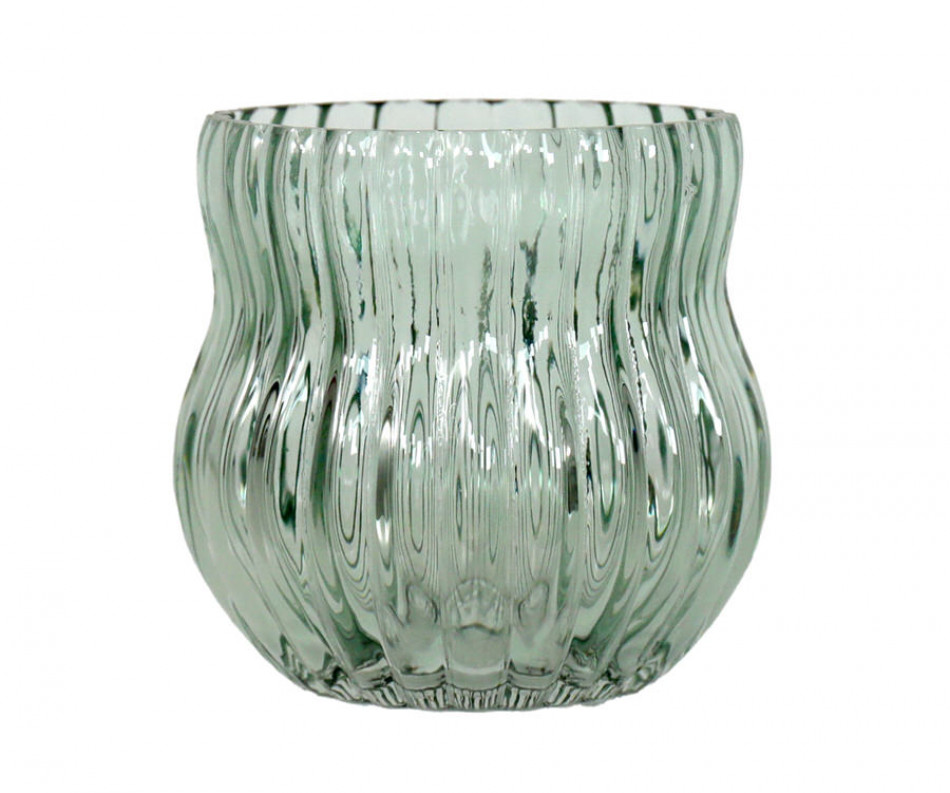 Small Cleo Bell Green Vase