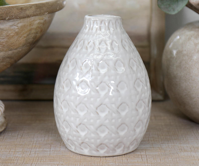 Cottenham Lattice Bud Vase - Large