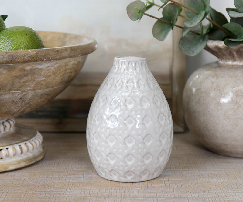 Cottenham Lattice Bud Vase - Large