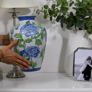 Bellecourt Blue & White Vase