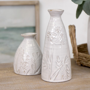 Tall Heathcote Ceramic Bud Vase