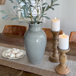 Merivale Blue Grey Vase