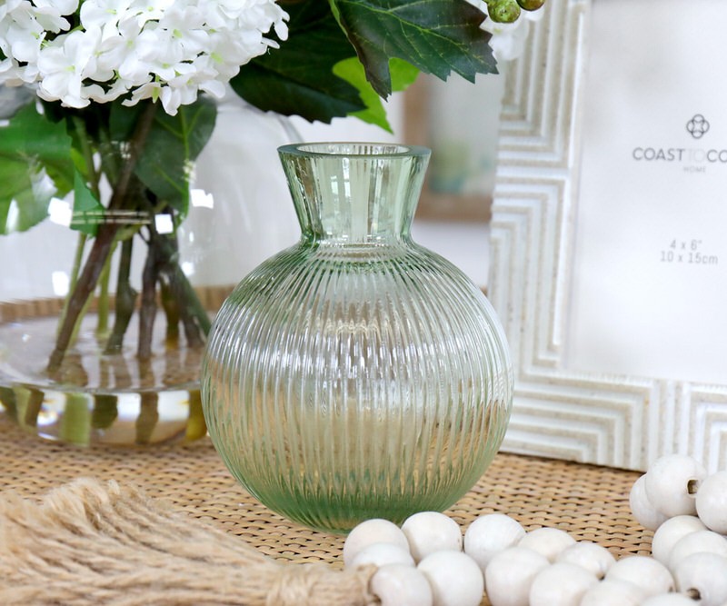 Woodford Glass Vase Green Shop by colour