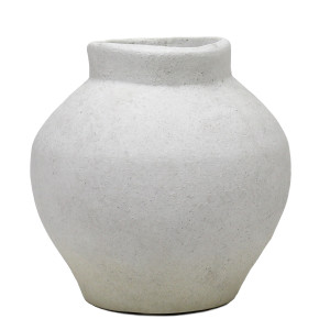 Small Dune Coast Vase, a decorative vessel for arranging flowers, foliage or tabletop displays