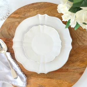 Vienna Side Plate, designed for practical dining use with an ornamental presentation