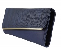 Emma Navy Wallet
