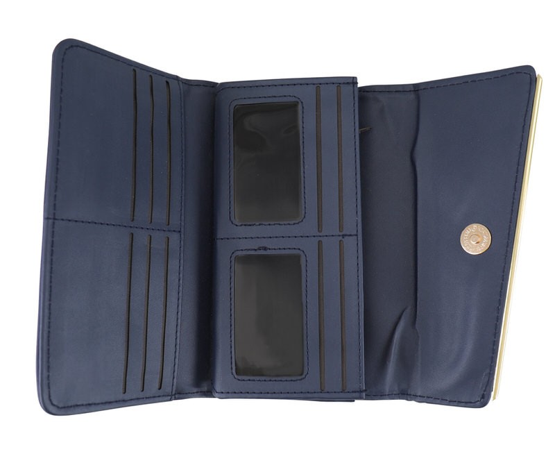 Emma Navy Wallet
