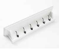 Halifax 6 Hook Mantel Shelf Coat Rack