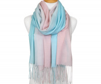 Dreamer Pink & Blue Ombre Scarf