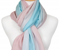 Dreamer Pink & Blue Ombre Scarf
