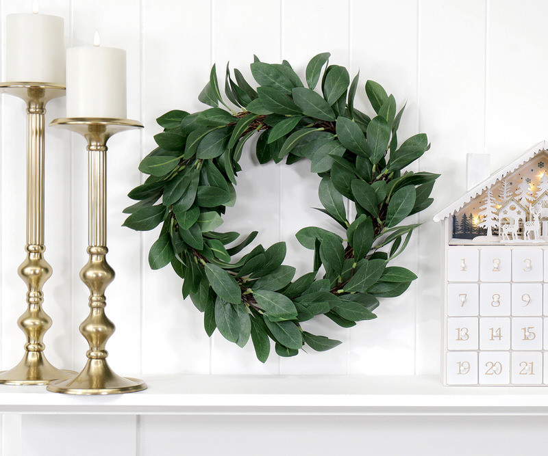 Laurel Christmas Door Wreath - 35cm