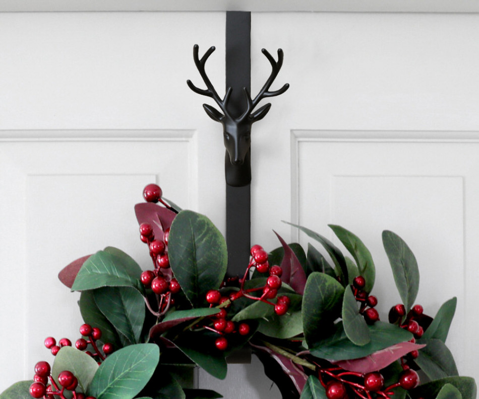 Reindeer Door Wreath Hook