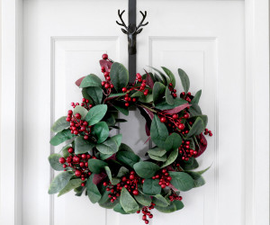 Reindeer Door Wreath Hook