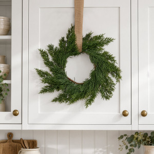Evergreen Juniper Wreath 35cm